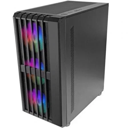 Mars Gaming Caja Gaming Semitorre MC-VAULT, con 4 Ventiladores ARGB y Ventana Cristal Templado, ATX, MicroATX, Mini-ITX, Espacio Gráfica 358mm Mars Gaming Caja Gaming Semitorre MC-VAULT, con 4 Ventiladores ARGB y Ventana Cristal Templado, ATX, MicroATX, Mini-ITX, Espacio Gráfica 358mm